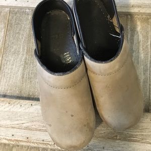 Dansko Nubuck Leather Professional Clogs